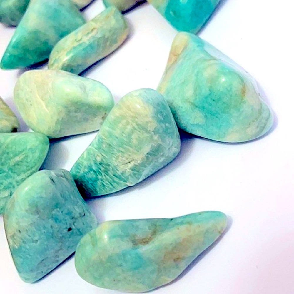 Amazonite Tumbles, Med & Large- grab ALL your favorites! - Picture 11 of 11